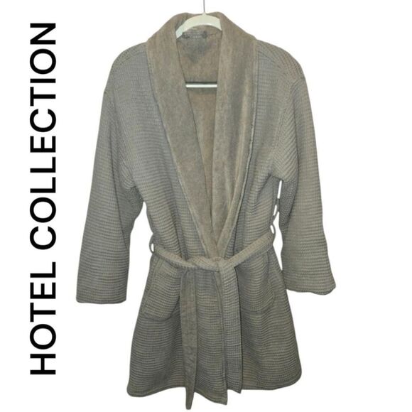 Hotel collection UNISEX Grey Robe LG/XL - Picture 1 of 4